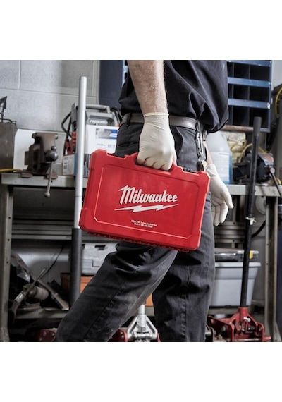 Milwaukee T4932464943 Ağır Hizmet Tipi Cırcır Lokma Takımı ¼' 28
