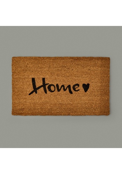 Gizz Home Kalpli Home Kapı Önü Paspası - Bej - 35x60 Cm Çok Renkli