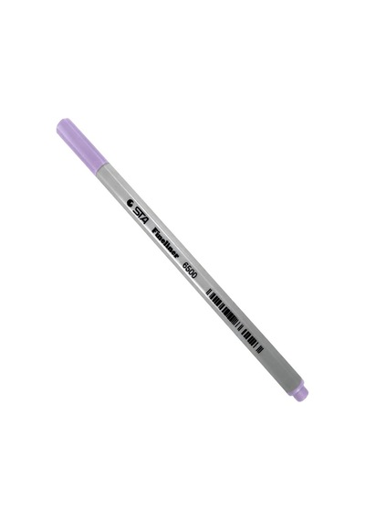 Sta Fineliner İnce Yazan Kalem Soft Mor - 2 Adet Diğer