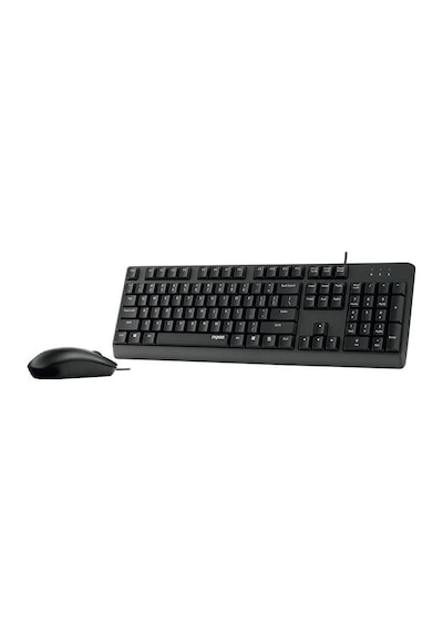 Rapoo X130pro 13386 Kablolu Usb Tr Klavye Mouse Set Siyah Optik
