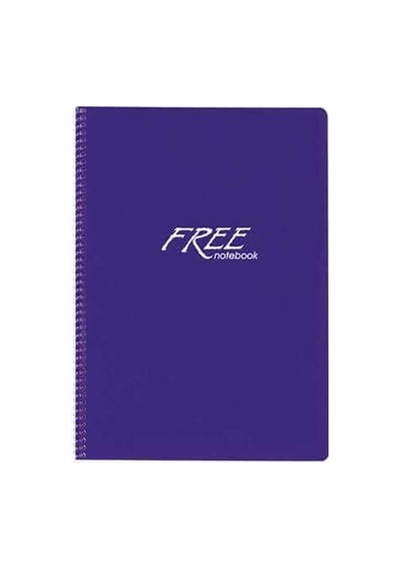 Keskin A4 60 Yp.düz Pp Kapak Free Defter Çok Renkli