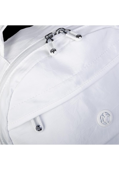 Nas Bag Extra Hafif Su Geçirmez Çok Gözlü Waterproof Unisex Sırt Çantası 30x40 Cm Beyaz
