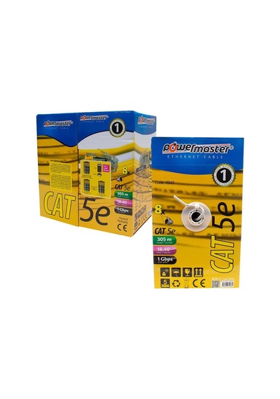 Powermaster Cat5 305 Metre Ethernet Network Kablosu-183037