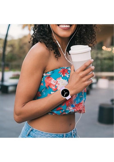 Samsung Galaxy Watch 8 44mm 40mm İle Uyumlu Metal Tokalı Purelux Soft Silikon Kordon
