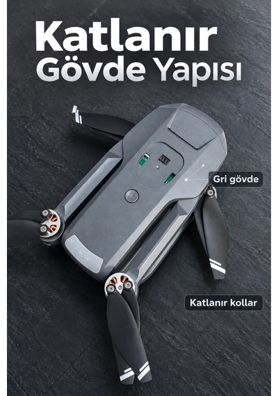 Gps Kameralı Drone Kumandadan Eve Dönüş Fonksiyonlu