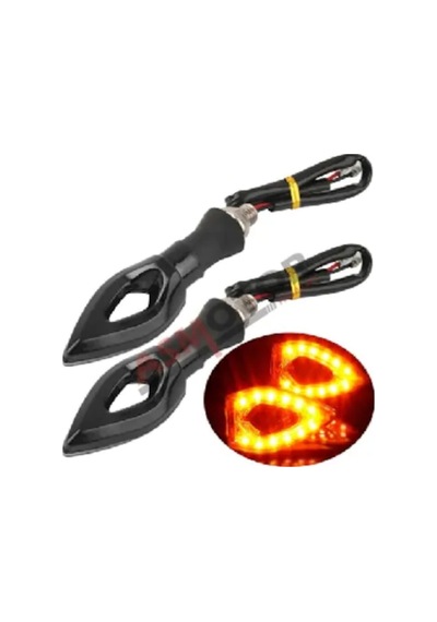 Motosiklet Led Üçgen Sinyal 2 Adet Üniversal