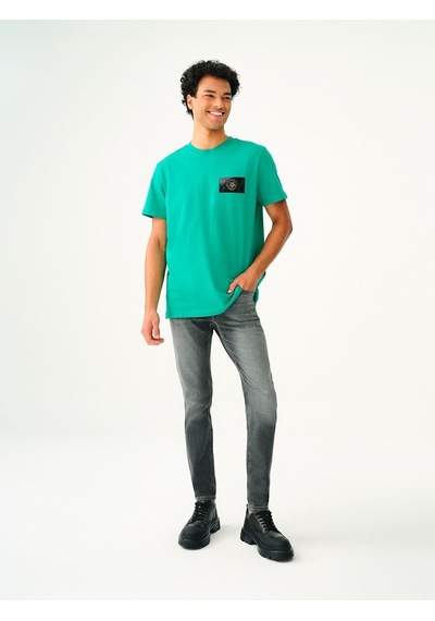 LOFT Regular Fit Erkek Tshirt K.kol Lf2037357 Q1.v1 Yeşil