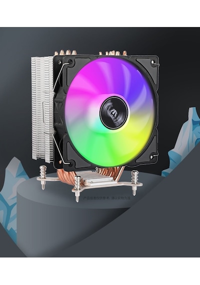 Bubalus Intel-amd Siyah 120mm Kule Tipi İşlemci Soğutucu B-t60