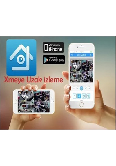 Dahua 8 Kameralı 2 Mp Ahd Güvenlik Kamera Sistemi