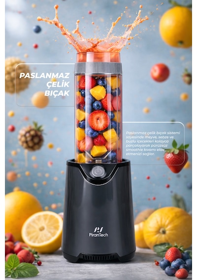 Pirantech YH-1200 600 W Güçlü & Taşınabilir Kişisel Blender