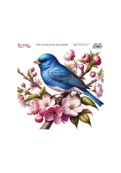 Ütü İle Rub On Transfer Kağıdı 30x30cm Rb-109