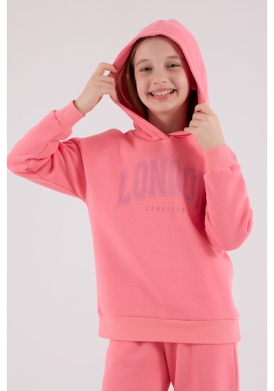 Rolypoly Kız Çocuk Pembe Eşofman Takımı Rp3691-c-v1 Pembe