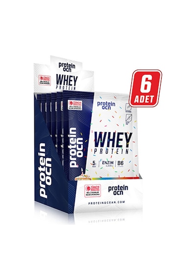 Proteinocean WHEY PROTEİN - Karma Kutu - 6 Tek Kullanımlık Saşe