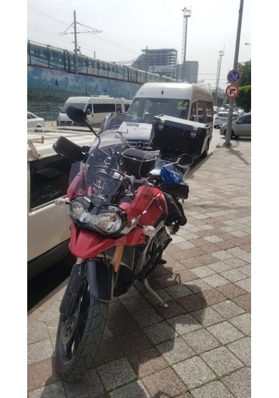 Zeus Motor 2012-2016 Triumph Tiger Explorer 1200 Uyumlu Ön Cam Açık Füme