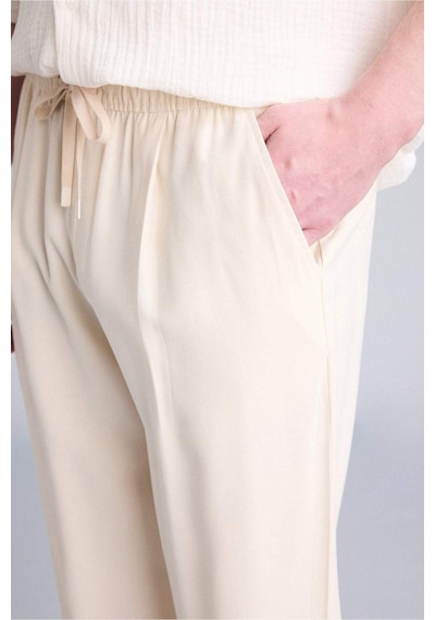 Defacto Yumuşak Dokulu Relax Fit Pantolon G8149ax26smbg734 Bej-bg734