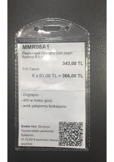 Sallanır İpli Fiyatlık, Cep Etiketlik Cep68 6 X 8 Cm - 100 Adet Çok Renkli