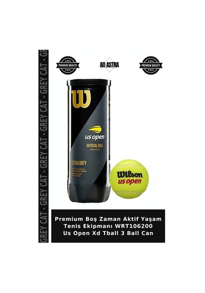 Premium Boş Zaman Aktif Yaşam Tenis Ekipmanı Wrt106200 Us Open Xd Tball 3 Ball Can