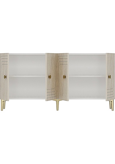 Ka1521btg Lessi150 Konsol, Tv Sehpası Ve Kahve Köşesi Beyaz-traverten Kapak-gold 150cm Beyaz-traverten-gold Ka1521btg Lessi150 Konsol, Tv Sehpası Ve Kahve Köşesi Beyaz-traverten Kapak-gold 150cm Beyaz-traverten-gold