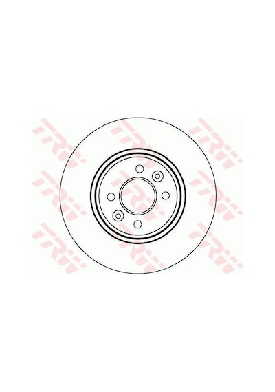 Renault Clio 2 Rs Ön Fren Diski 2.0 16V 280Mm 1999-2005 Trw