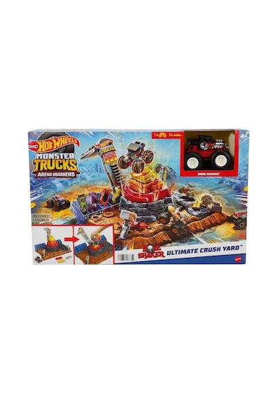 Hot Wheels Monster Trucks Muhteşem Çarpışma Arenası Hnb96 Karışık
