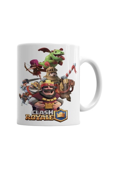 Clash Royale Red King Kupa Bardak Porselen Karışık