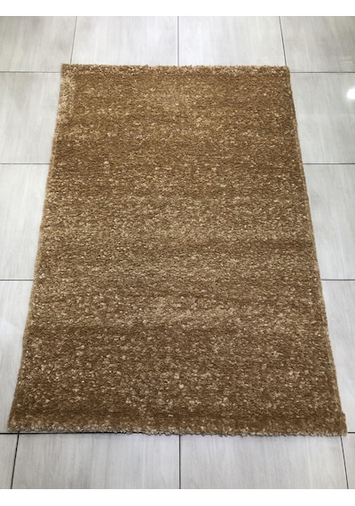 Saray Halı Gizem 125X180 El Örgüsü Düz Renk Açık Kahve Halı !