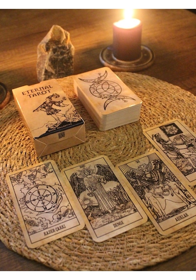 Eternal Tarot Destesi 78 Kart - Arındırma Kesesi - Demet Tütsü