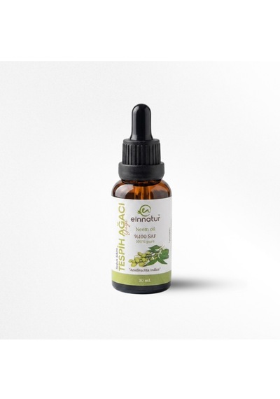 Tespih Ağacı Neem Yağı, 30 Ml, %100 Saf, Azaridachta Indica Oil