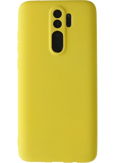 Gld-spt- Newface Xiaomi Redmi Note 8 Pro Kılıf First Silikon - Sarı