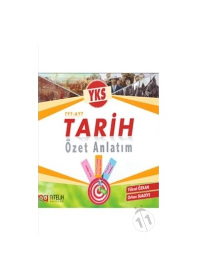 Nitelik Yayınları Yks Tyt - Ayt Tarih Özet Anlatım