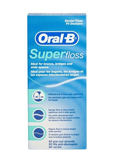 Diş İpi Super Floss 2 X 50 Adet