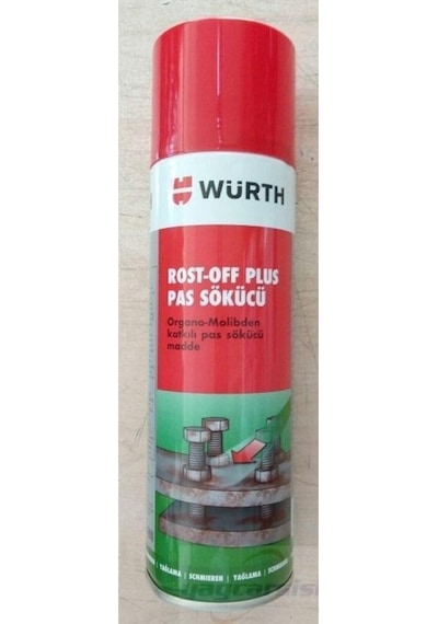 Würth Pas Çözücü Rost Off Plus Kuvvetli Pas Sökücü 400 Ml Sprey Sarı