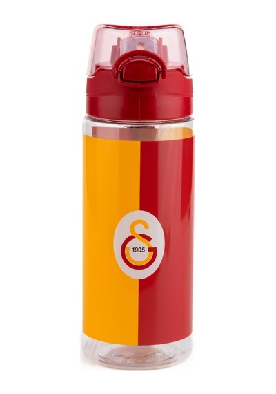 Nusrat Bilişim Galatasaray Plastik Matara 500 Ml Dayanıklı Yapı Ve Renkli Tasarım 25571 Çok Renkli