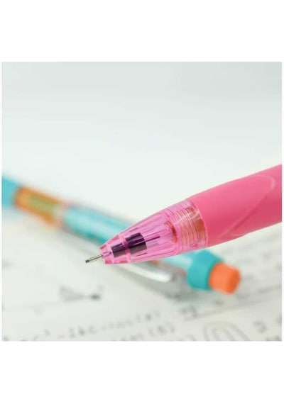 Pentel Versatil Kalem Metal Klipsli Büyük Boy Silgili Q-erase 0.7 Mm Mor