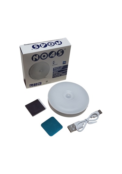 3 Adet Noas Yl05-5002 Kablosuz Hareket Sensörlü Mıknatıslı Usb-c Şarjlı Dolap İçi Aydınlatma 30lm 0.5w 5v Beyaz Işık Beyaz 3 Adet Noas Yl05-5002 Kablosuz Hareket Sensörlü Mıknatıslı Usb-c Şarjlı Dolap İçi Aydınlatma 30lm 0.5w 5v Beyaz Işık Beyaz
