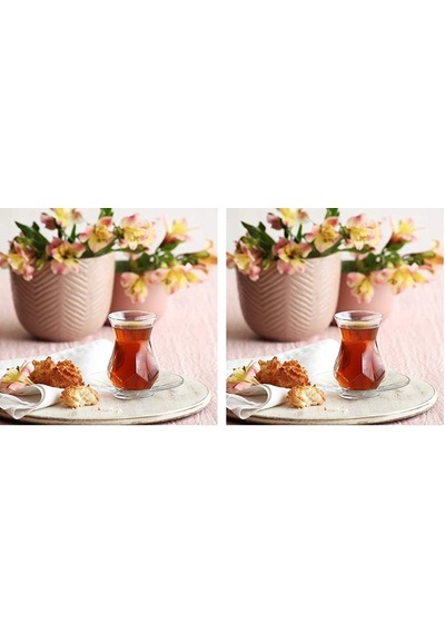 Lav, Alya 12'li Çay Seti, Lv-alyas1, Lv-alyas112 Adet 1'li Paket , Şeffaf
