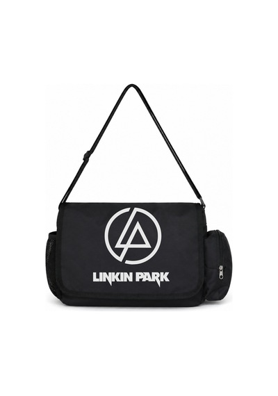 Sevbano Linkin Park Rock Metal Müzik Grubu Baskılı Unisex Okul, Spor, Ofi Siyah