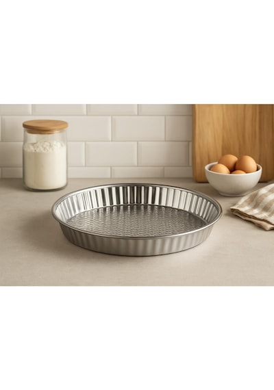 Ikea Cozy Room Vınterrocka Tart Kalıbı, Paslanmaz Çelik, 30 Cm, 2,2 Lt, Metalik Çok Renkli