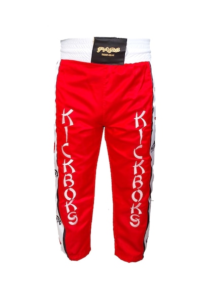 Parsspor Pars 1701 Nakışlı Kick Boks Pantolonu Kırmızı