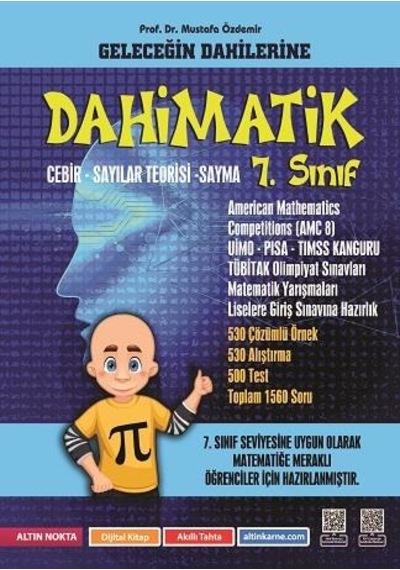 Altın Nokta Yayınları 7. Sınıf Matematik Olimpiyatlarına Hazırlık Seti 2 Kitap