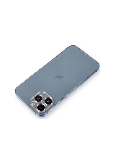 Newface Apple İphone 11 Pro Max Metal Kamera Lens Koruma Cam - Mor
