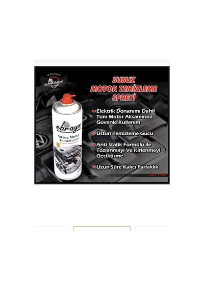 Ebrayn Susuz Motor Temizleyici Aerosol 500 Ml