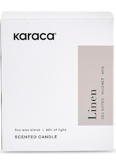 Karaca  White Clean Linen Kokulu Mum 170 gr