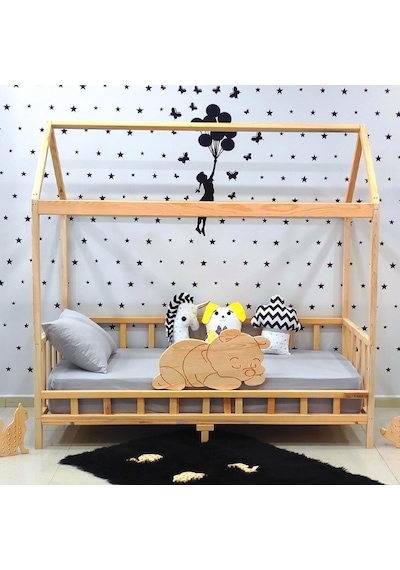 Markaawm Markaawm Çocuk Karyola Doğal Çam Montessori Yatak Bebek Beşiği Akçaağaç Markaawm Markaawm Çocuk Karyola Doğal Çam Montessori Yatak Bebek Beşiği Akçaağaç