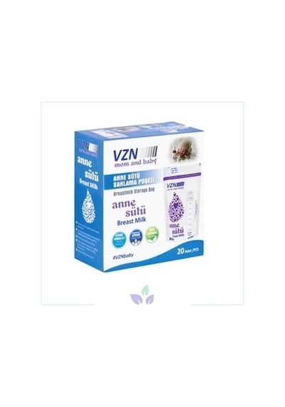Vzn Anne Sütü Saklama Poşeti - 20 Adet