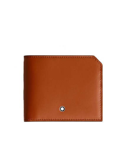 Mont Blanc Montblanc Soft Cüzdan 6 Cc 198744 Kahverengi