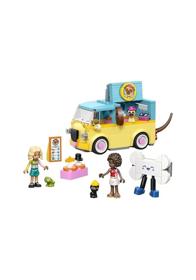 Friends Evcil Hayvan Aksesuar Kamyoneti 42678 6 Yaş Ve Üzeri Çocuklar İçin Nova Ve Aliya Mini Bebekleri İle Kedi