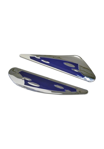 Carub Silecek Rüzgarlığı Krom-Mavi 2 Li Br1400304
