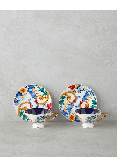 English Home Azalia New Bone China 4 Parça 2 Kişilik Kahve Fincan Takımı 90 Ml Renkli Renkli