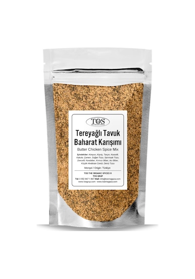 Tos The Organic Spices Tereyağlı Tavuk Baharat Karışımı 100 G